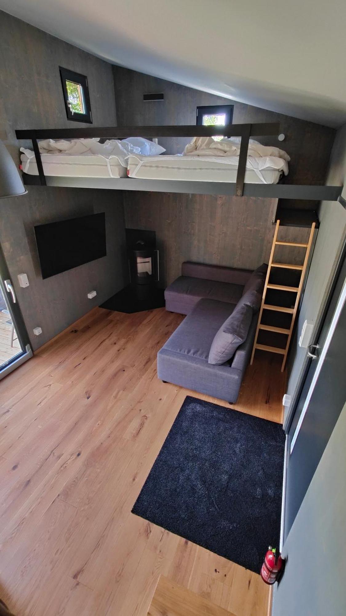 Großharthau Tinyhousebeidresden 3 Fuer 2 - 7 Personen, Naehe Saechsische Schweiz, Dresden, Mit Badeteichヴィラ エクステリア 写真