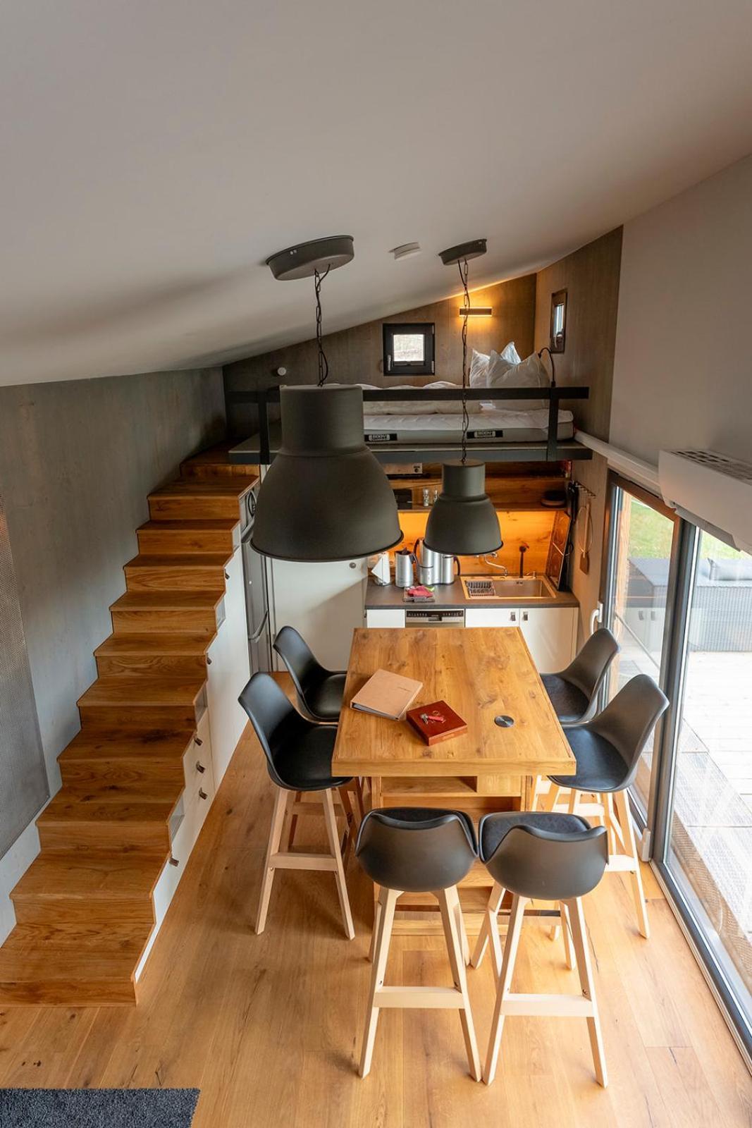 Großharthau Tinyhousebeidresden 3 Fuer 2 - 7 Personen, Naehe Saechsische Schweiz, Dresden, Mit Badeteichヴィラ エクステリア 写真