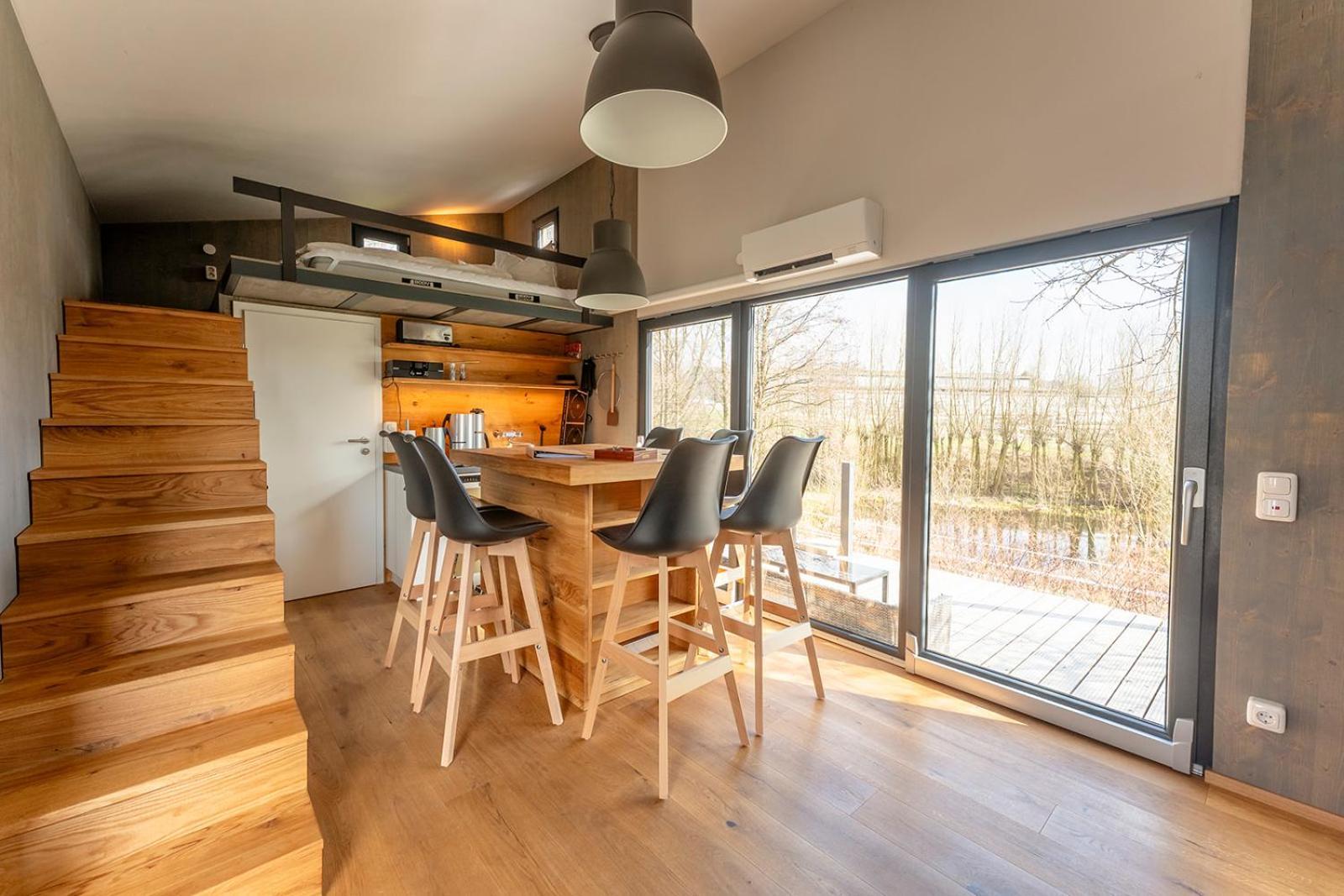 Großharthau Tinyhousebeidresden 3 Fuer 2 - 7 Personen, Naehe Saechsische Schweiz, Dresden, Mit Badeteichヴィラ エクステリア 写真