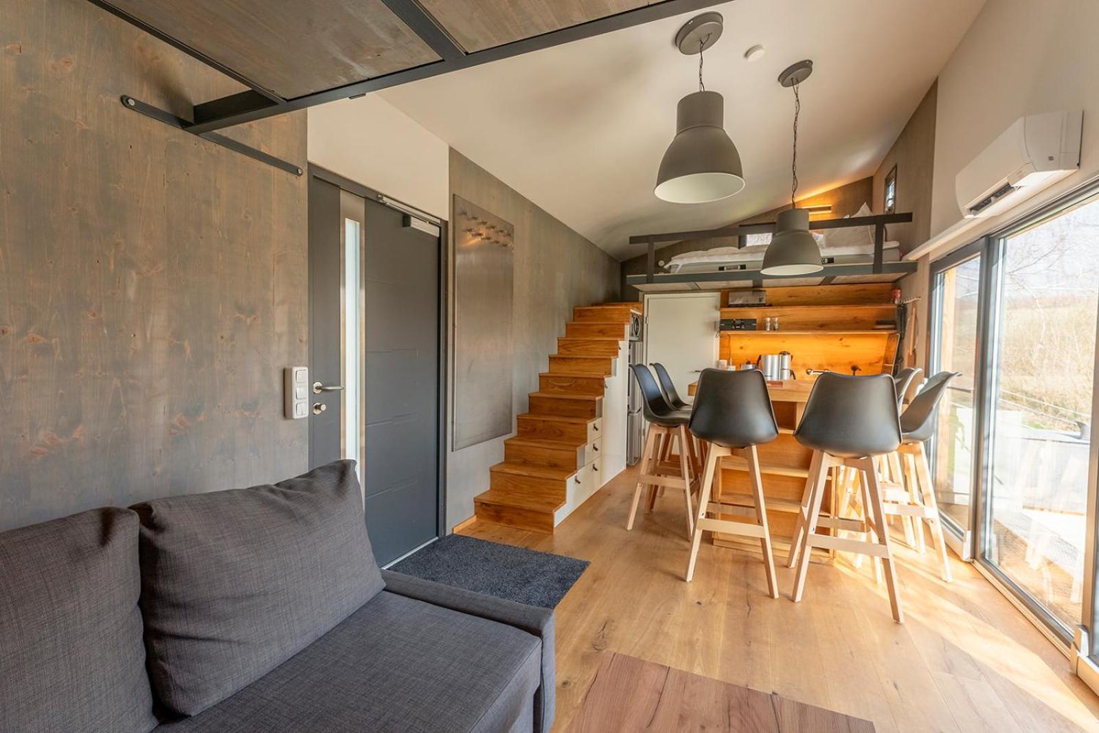Großharthau Tinyhousebeidresden 3 Fuer 2 - 7 Personen, Naehe Saechsische Schweiz, Dresden, Mit Badeteichヴィラ エクステリア 写真
